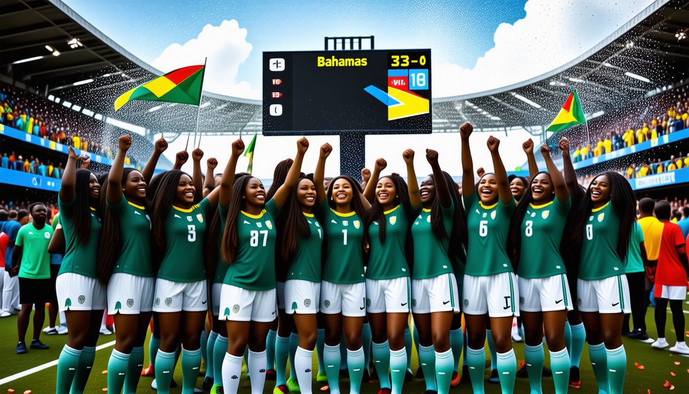 in a stunning display of skill and teamwork, the bahamas triumphed over sint maarten with a remarkable 33-0 victory. discover the highlights of this dominant performance and what it means for both teams moving forward.