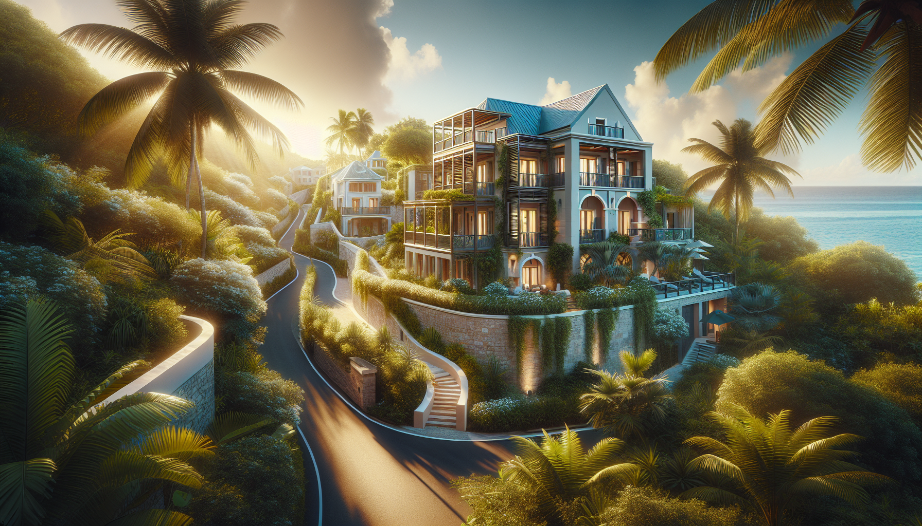 discover a rare investment opportunity with this boutique hotel for sale in the highly sought-after cul de sac district of saint-martin.