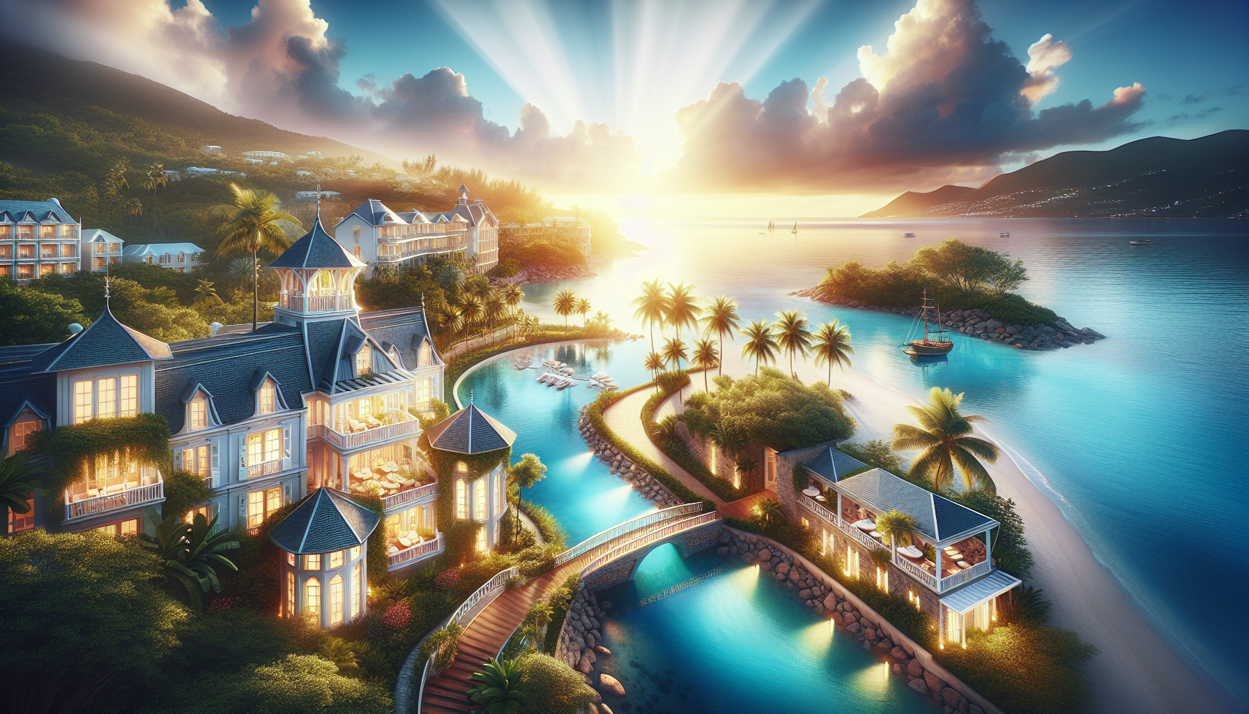 rare investment opportunity: boutique hotel for sale in the desirable cul de sac district of saint-martin. explore this unique property now.