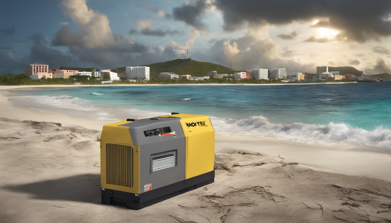 discover if sint maarten's pm's 'hope on the horizon' slogan becomes a game changer with the arrival of generators. learn about the potential impact on the island's future.